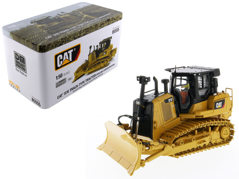 CAT Caterpillar D7E Track Type Tractor Dozer in Pipeline Configuration